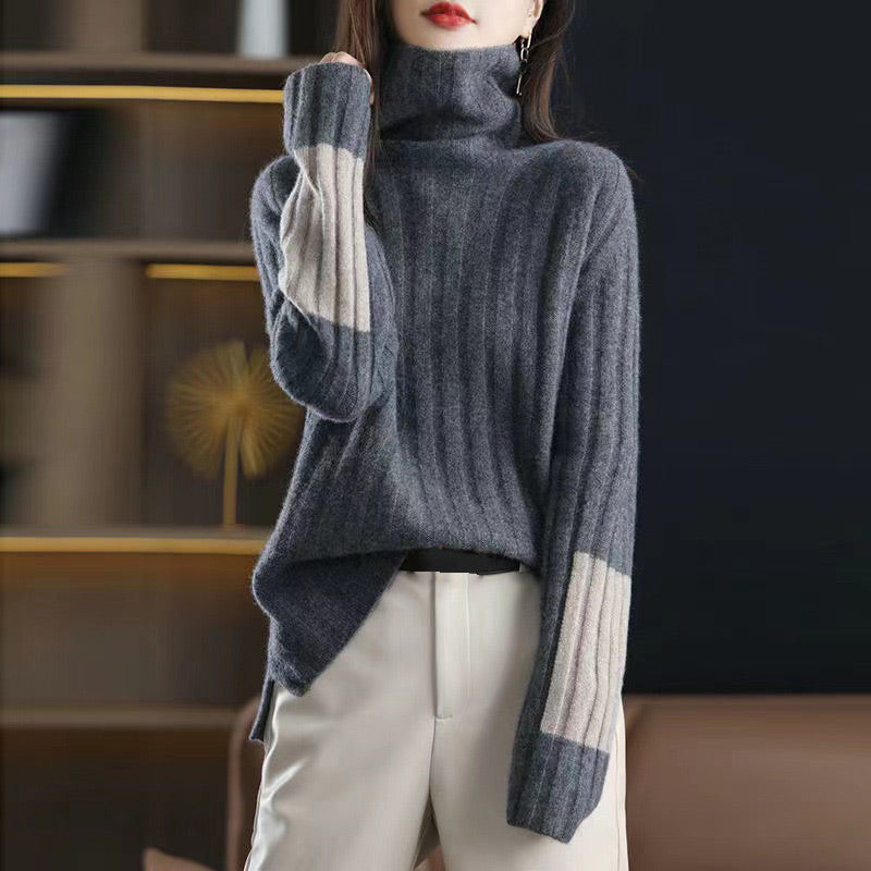 🔥Limited Time 50% Off 🔥Women's Cozy Loose Turtleneck Sweater