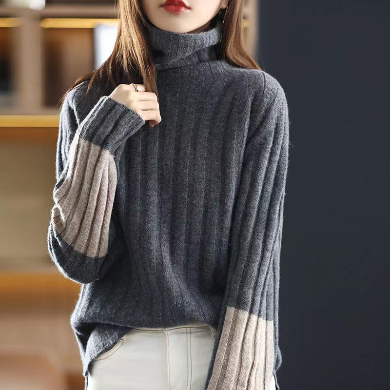 🔥Limited Time 50% Off 🔥Women's Cozy Loose Turtleneck Sweater