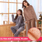 🔥Early Black Friday Sale:50% OFF🔥Women’s Loose Warm Coral Plush Pajamas Set