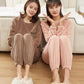 🔥Early Black Friday Sale:50% OFF🔥Women’s Loose Warm Coral Plush Pajamas Set