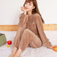 🔥Early Black Friday Sale:50% OFF🔥Women’s Loose Warm Coral Plush Pajamas Set