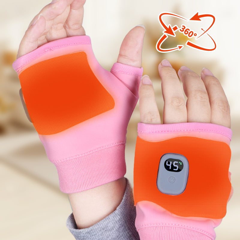 🔥🖤Black Friday Sale:50% OFF🔥Smart Thermostatic Heated Fingerless Gloves