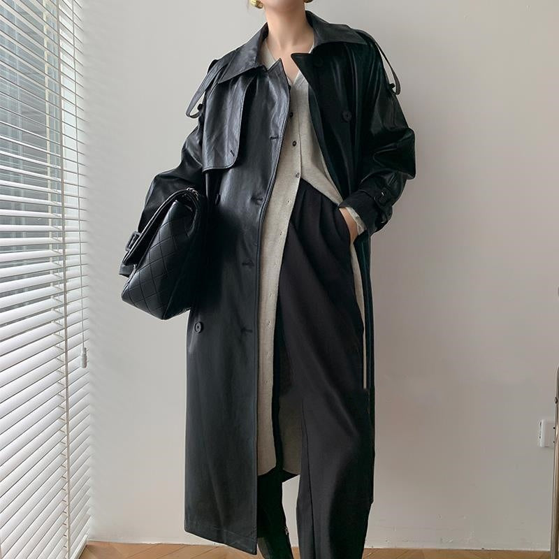 🔥Early Black Friday Sale50 OFF🔥Women's Vintage Leather Coat zanzzea
