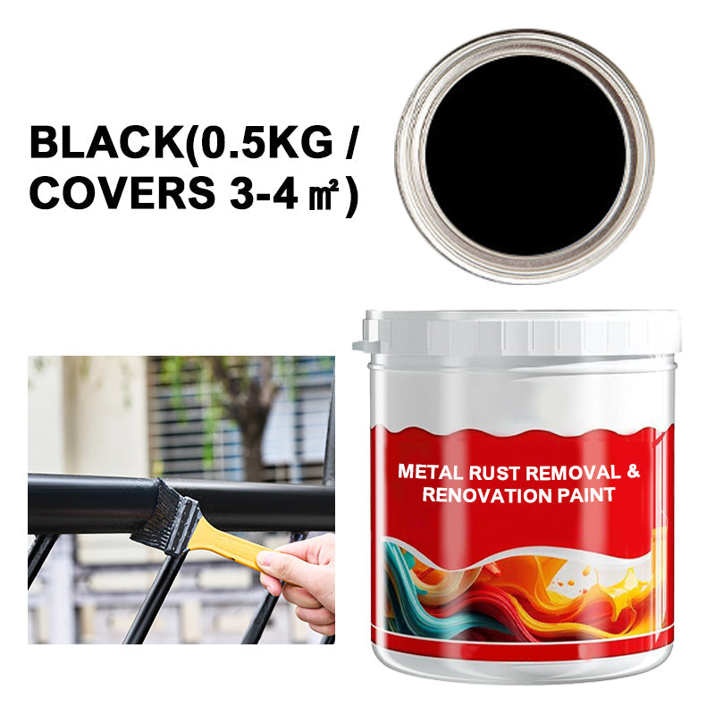 🔥🖤Black Friday Sale:50% OFF🔥Metal Rust Removal & Renovation Paint