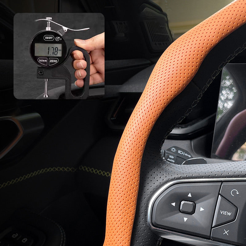 ✨Breathable Non-Slip Ultra-Thin Steering Wheel Cover