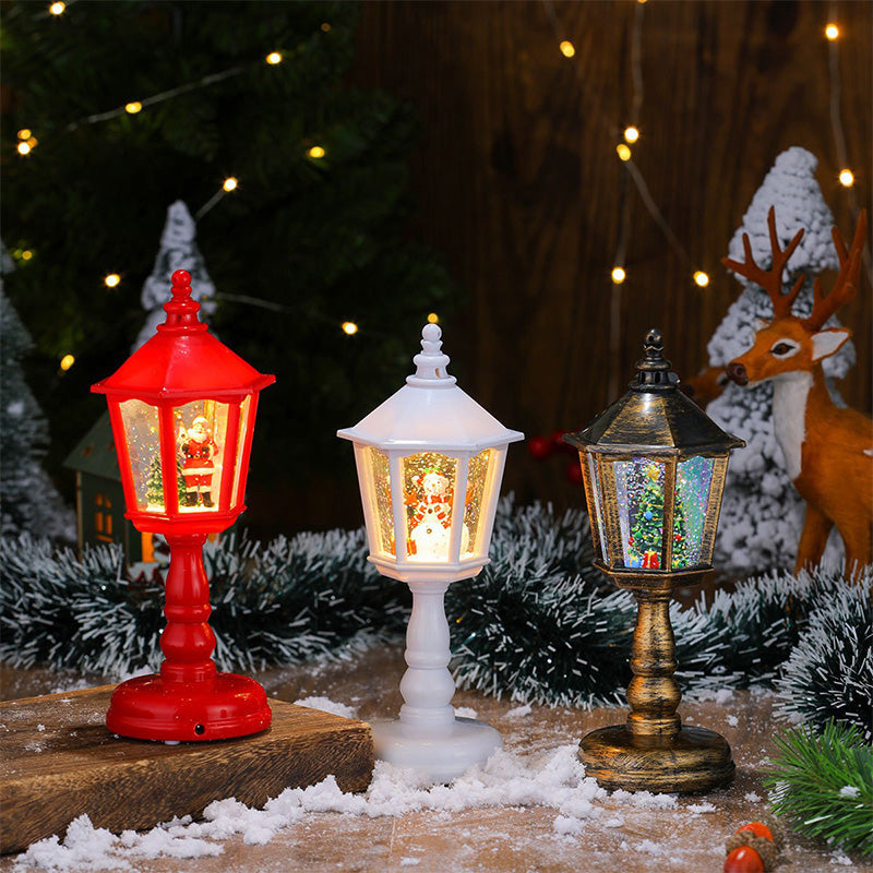 🎅Xmas Sales - 50% OFF🎄Christmas Luminous Snow Night Light with Music