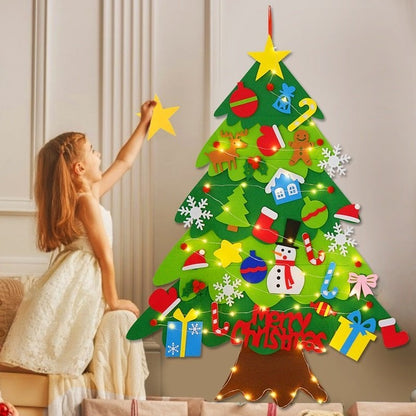 🎅Xmas Sales - 50% OFF🎄DIY Felt Christmas Tree Set