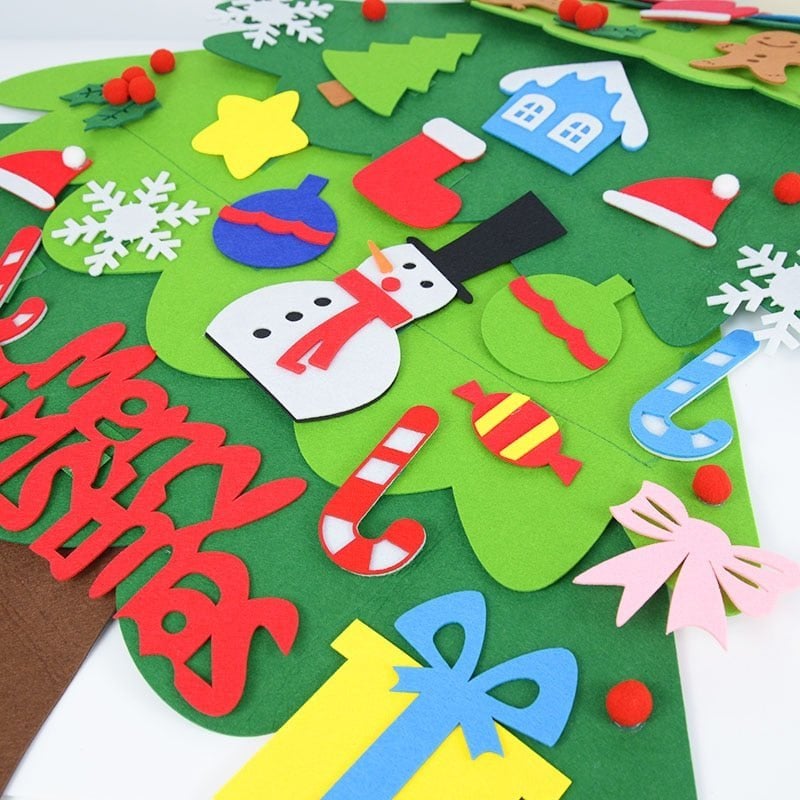 🎅Xmas Sales - 50% OFF🎄DIY Felt Christmas Tree Set