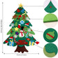 🎅Weihnachtsangebote - 50 % Rabatt🎄DIY Weihnachtsbaum-Set aus Filz