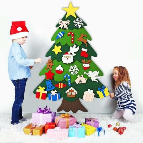 🎅Xmas Sales - 50% OFF🎄DIY Felt Christmas Tree Set