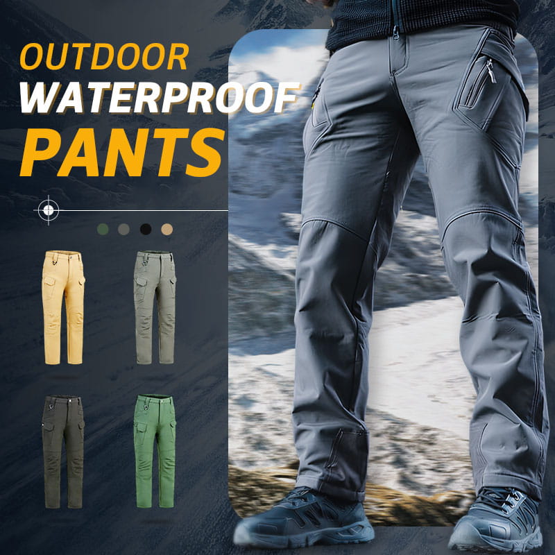 🎅Christmas Sale-50% OFF🎅Men's Outdoor Hiking Waterproof Warm Pants