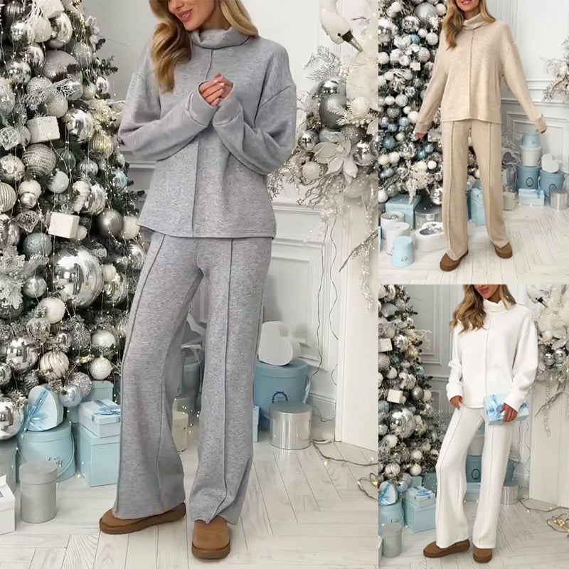 🎅Xmas Sales - 50% OFF🎄Women's Casual Loose Knit 2-Piece Set