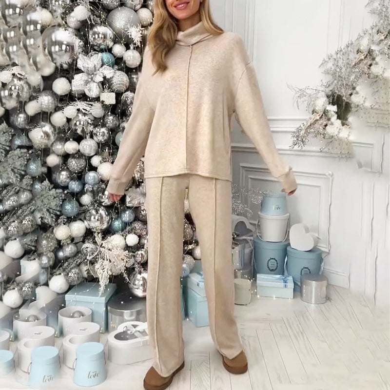 🎅Xmas Sales - 50% OFF🎄Women's Casual Loose Knit 2-Piece Set