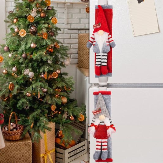 🎅Xmas Sales - 50% OFF🎄Christmas Refrigerator Handle Covers Set