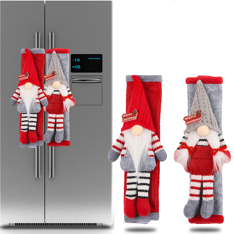 🎅Xmas Sales - 50% OFF🎄Christmas Refrigerator Handle Covers Set