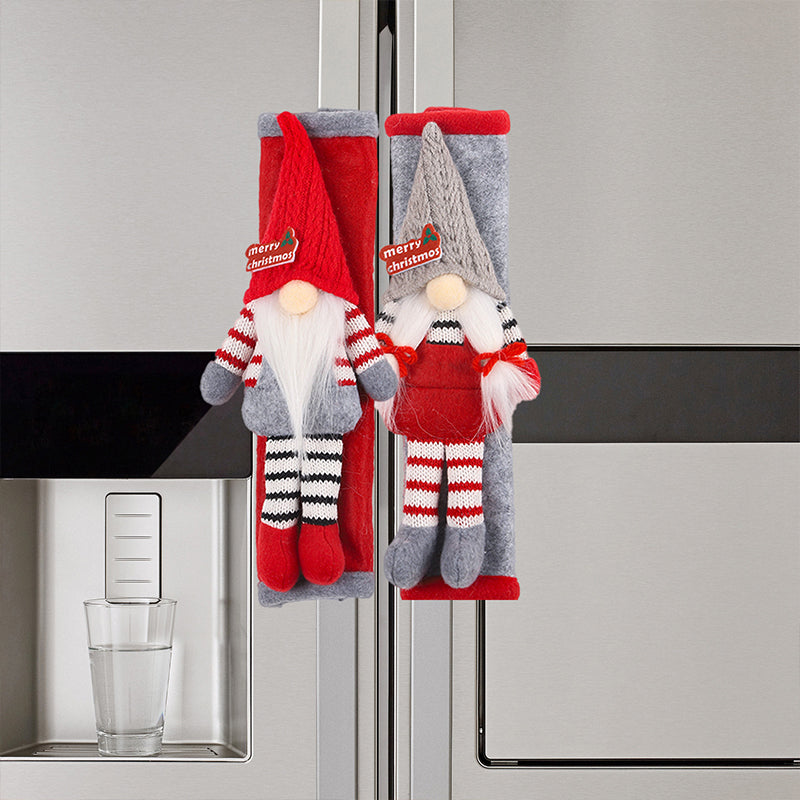 🎅Xmas Sales - 50% OFF🎄Christmas Refrigerator Handle Covers Set