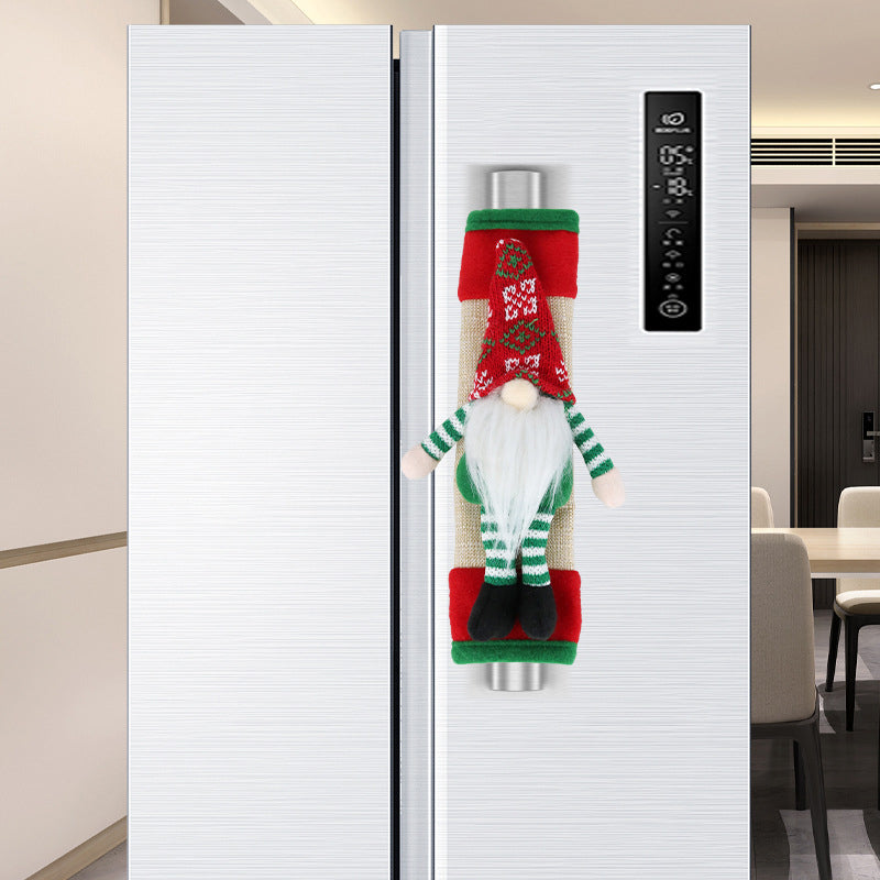 🎅Xmas Sales - 50% OFF🎄Christmas Refrigerator Handle Covers Set