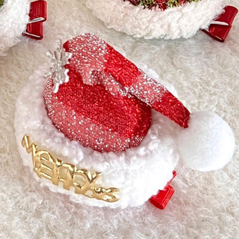 🎅Xmas Sales - 50% OFF🎄Christmas Santa Hat Hair Clip