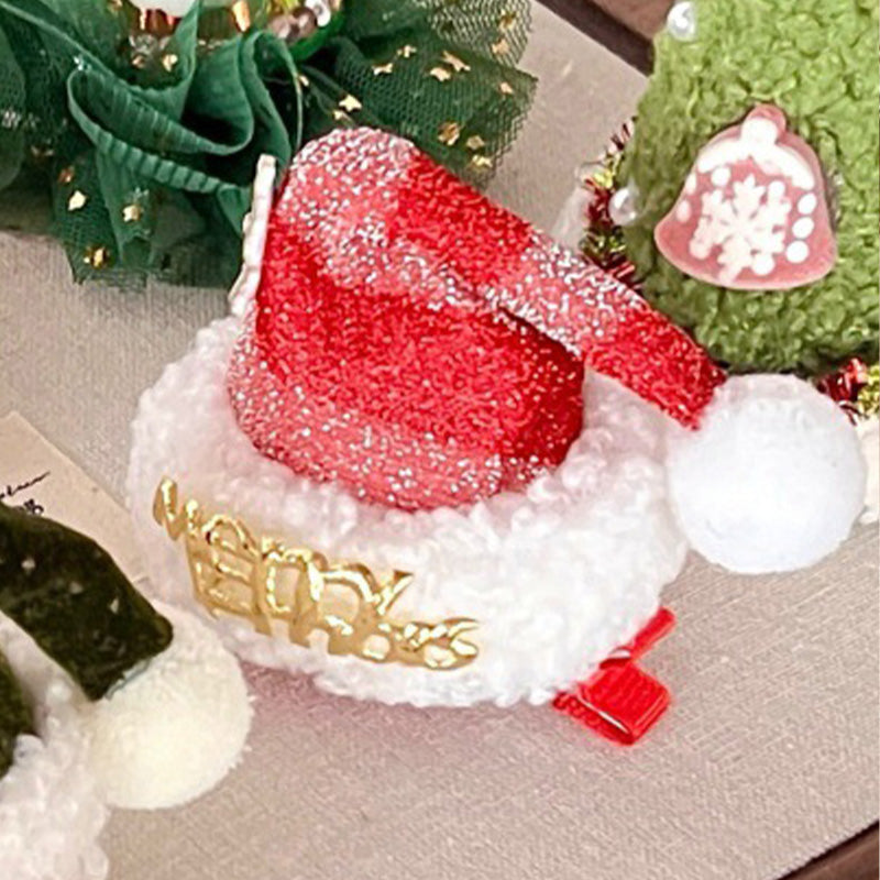 🎅Xmas Sales - 50% OFF🎄Christmas Santa Hat Hair Clip