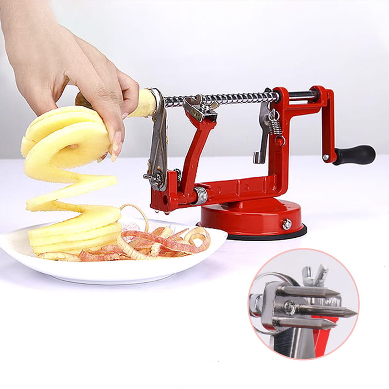 🍎3-in-1 Hand Crank Peeler