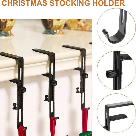 🎅Xmas Sales - 50% OFF🎄No Drill Christmas Stocking and Garland Hanger