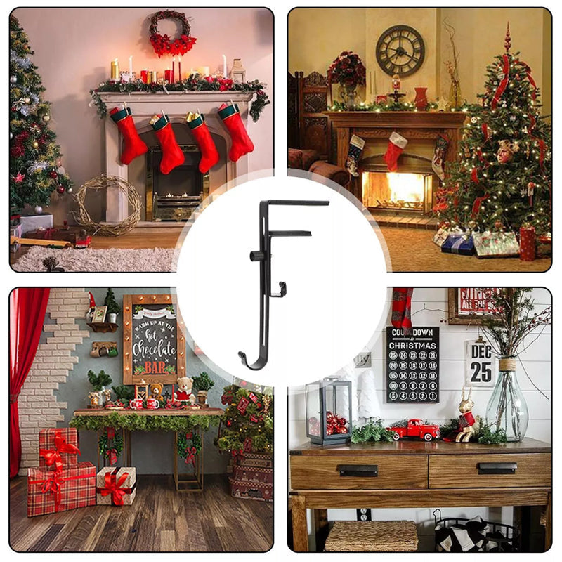 🎅Xmas Sales - 50% OFF🎄No Drill Christmas Stocking and Garland Hanger