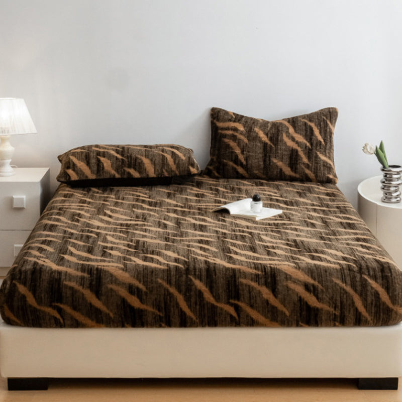 🎅Xmas Sales - 50% OFF🎄Soft Leopard Print Fitted Sheet