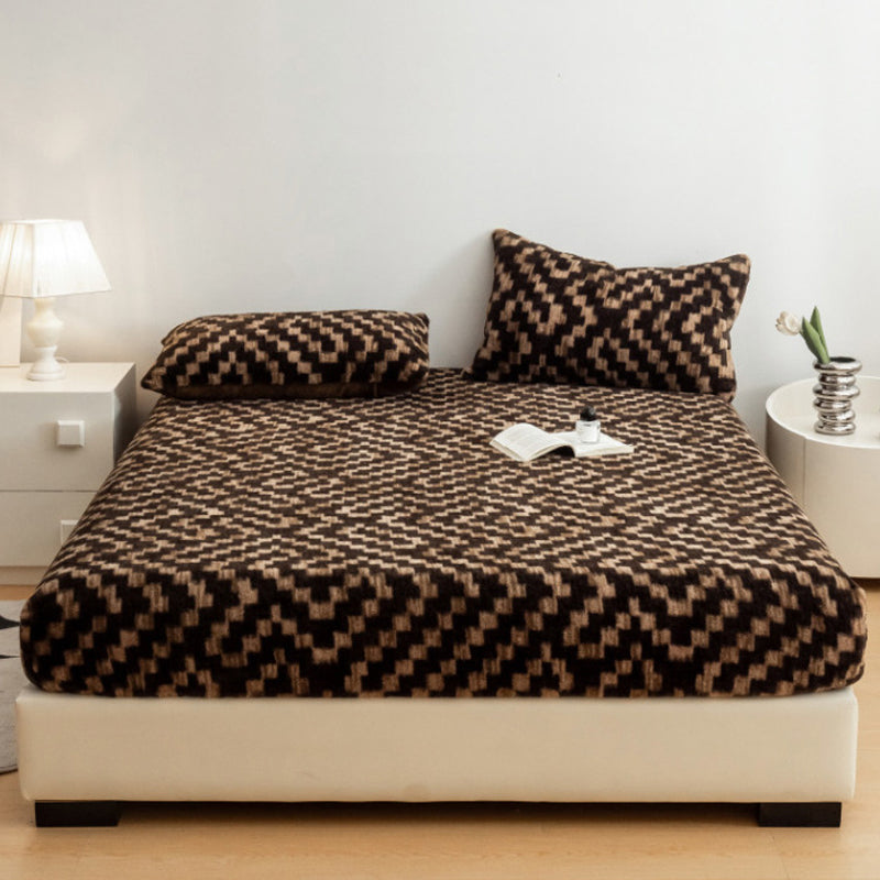 🎅Xmas Sales - 50% OFF🎄Soft Leopard Print Fitted Sheet