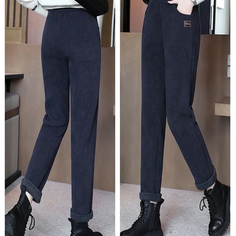 🎅Xmas Sales - 50% OFF🎄Women's High-waist Warm Faux Fleece-lined Pants