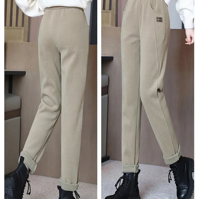 🎅Xmas Sales - 50% OFF🎄Women's High-waist Warm Faux Fleece-lined Pants