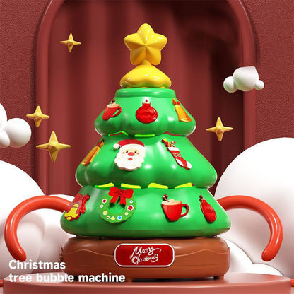 🎅Xmas Sales - 50% OFF🎄Christmas Tree Automatic Bubble Blower