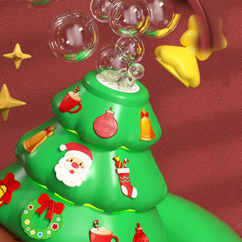 🎅Xmas Sales - 50% OFF🎄Christmas Tree Automatic Bubble Blower