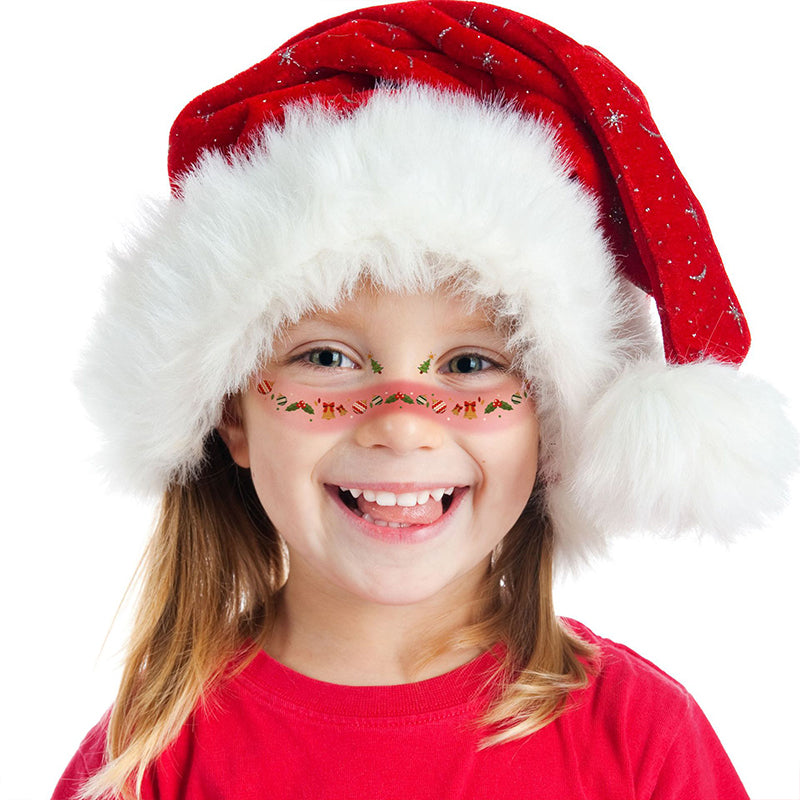 🎅Xmas Sales - 50% OFF🎄12 Sheets Christmas christmas face stickers