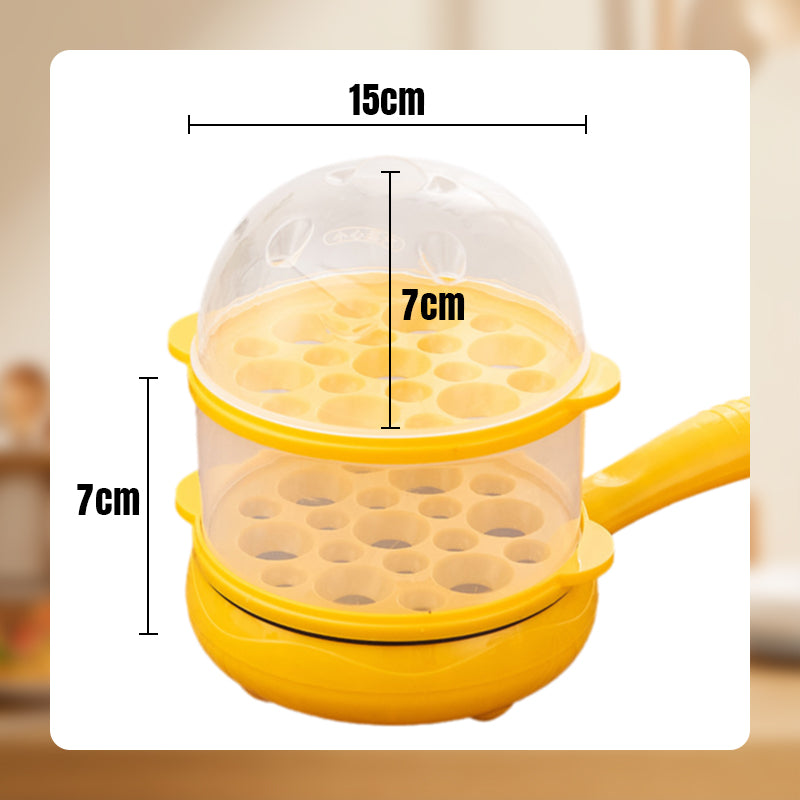 Multifunctional Electric Mini Frying Pan for Household