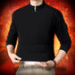 🎅Christmas Sale-50% OFF🎅Men's Cozy Long - Sleeve Pullover with Zippered Collar