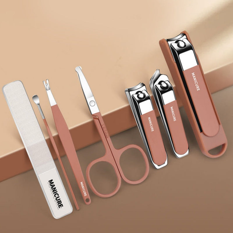 🔥Limited Time 50% OFF🔥Portable 7-PCS Nail Clipper Manicure Set