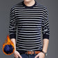 🎅Xmas Sales - 50% OFF🎄Men's Warm Striped Cozy Fashion Sweater