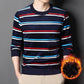 🎅Xmas Sales - 50% OFF🎄Men's Warm Striped Cozy Fashion Sweater