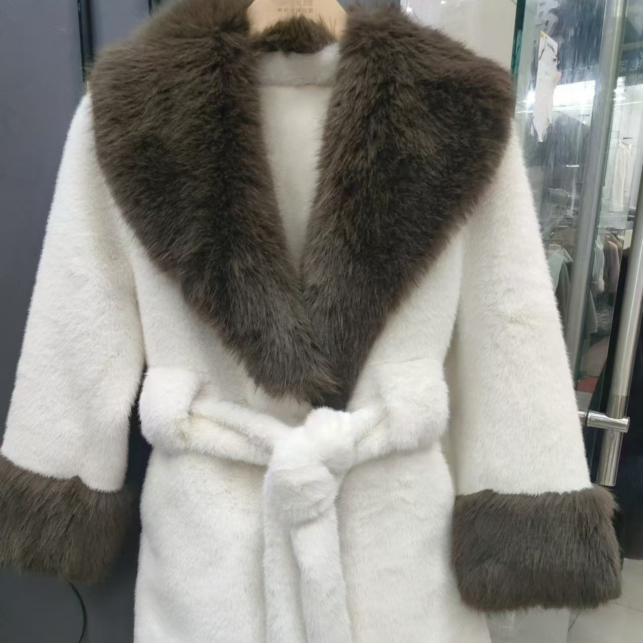 🎅Christmas Sale-50% OFF🎅Artificial Mink Fur Warm Coat