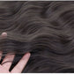 🎅Christmas Sale-50% OFF🎅Bow Grab Clip Long Curly Hair Fake Braid