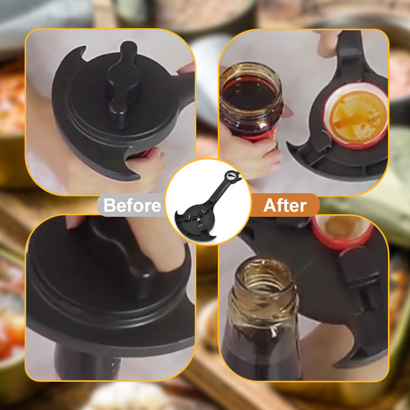 Multifunctional Retractable Durable Portability Bottle & Jar Opener