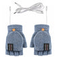 🎅Xmas Sales - 50% OFF🎄Winter USB Heated Warm Knitted Gloves
