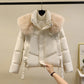 🎅Xmas Sales - 50% OFF🎄Women's Warm Full-Zip Short Jacket with Puffy Collar