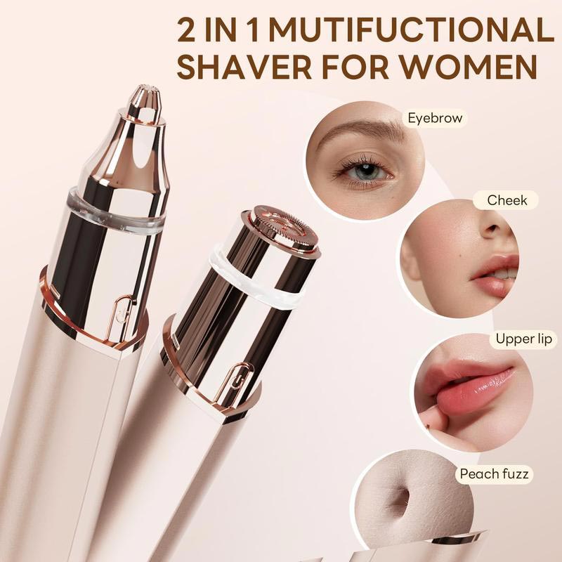 💗 HOT SALES 49% OFF💗2 In 1 Facial Hair Remover & Eyebrow Trimmer