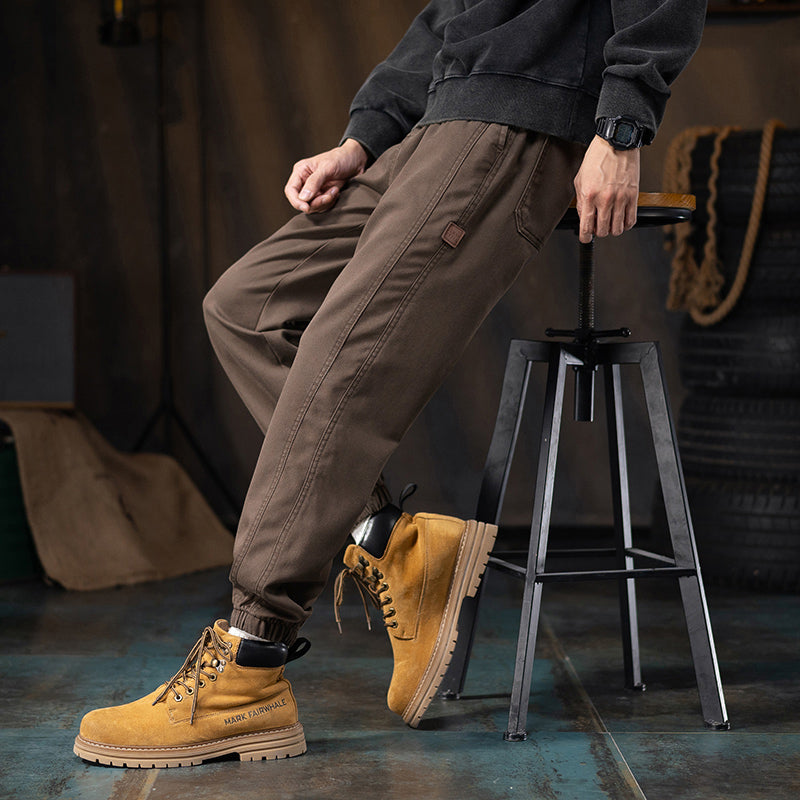 🔥Limited Time 50% Off 🔥Men's Winter Casual Plush-Lined Cargo Jogger Pants