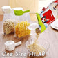 6PCS SET - Seal And Pour Food Storage Bag Clip