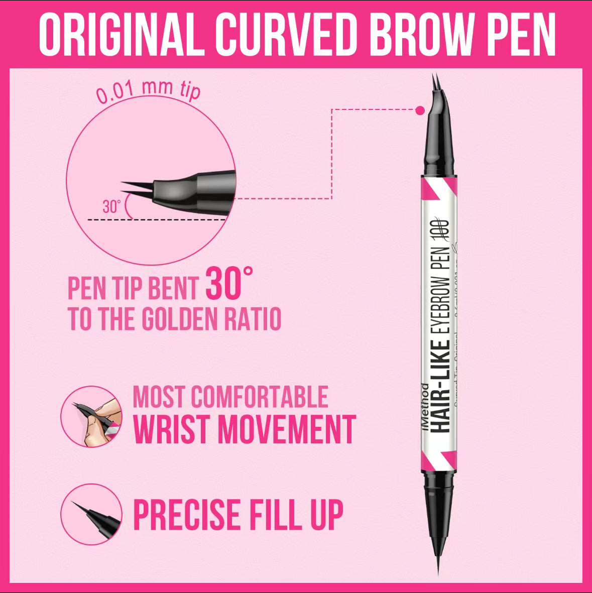 💜 BUY 1 GET 1 FREE💜Dual-Ended Eyebrow Pen