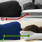 🔥50% OFF🔥Cowhorn-shaped Breathable Memory Sponges Neck Care Pillow