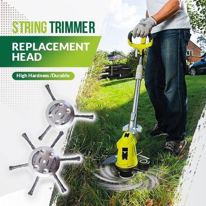 🌿 BUY 1, GET 1 FREE! 🔧Thread trimmer replacement head，Steel wire grass cutting head🌿
