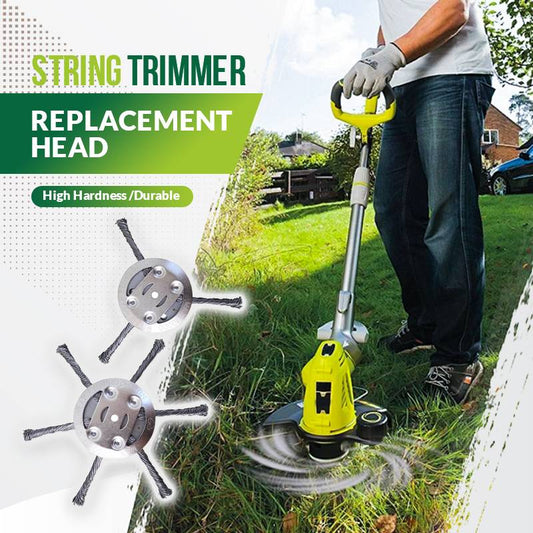 🌿 BUY 1, GET 1 FREE! 🔧Thread trimmer replacement head，Steel wire grass cutting head🌿